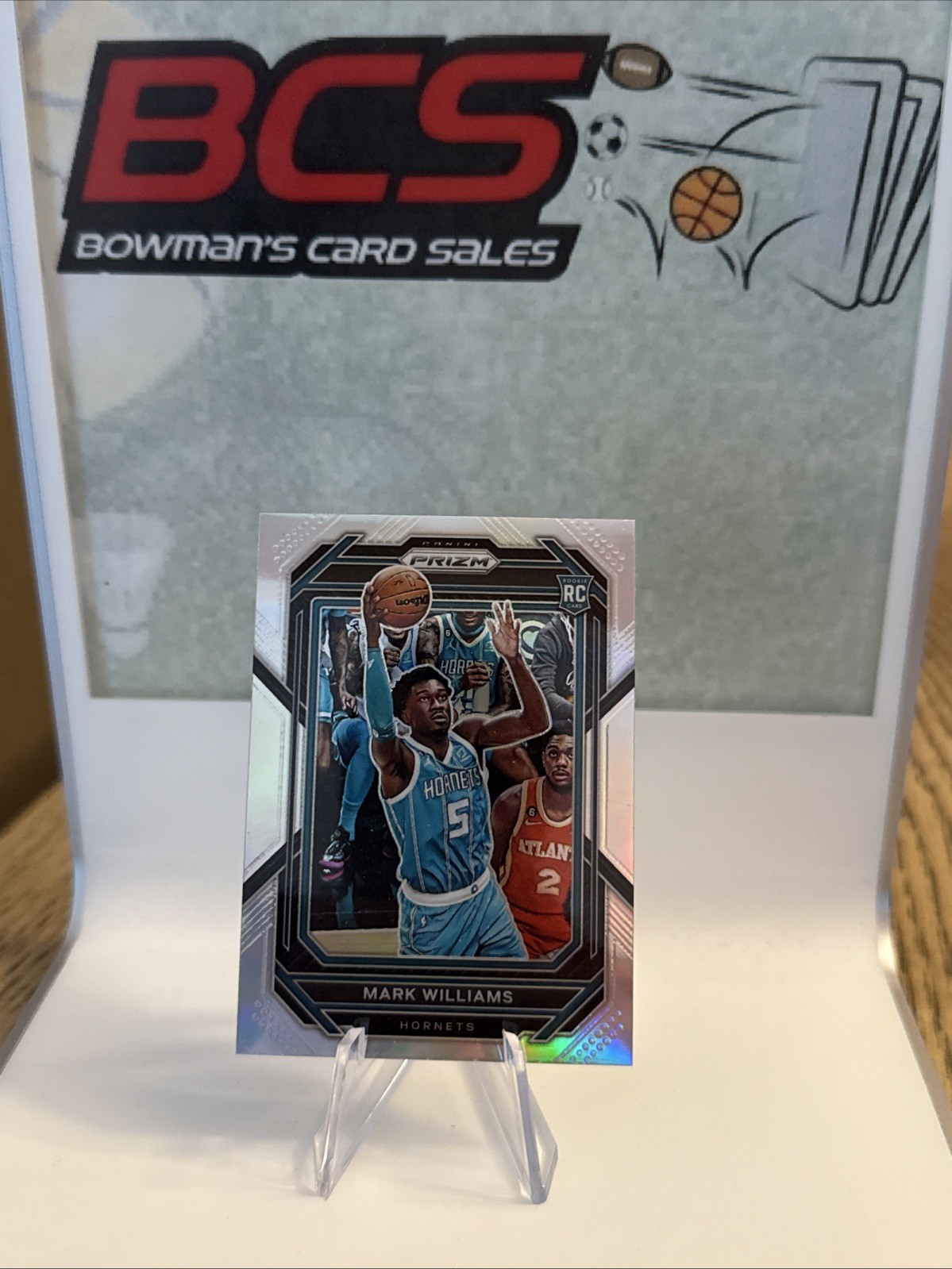 2022-23 Panini Prizm Mark Williams #257 Silver Prizm Hornets Suns 🔥📈