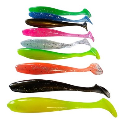 Super Shad Gummifisch I 7,5cm I 2,5g I versch. Farben I Barsch I Zander I Angeln