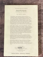 Uncorrected Proof, Balm in Gilead by Sara Lawrence-Lightfoot, 1988 VG