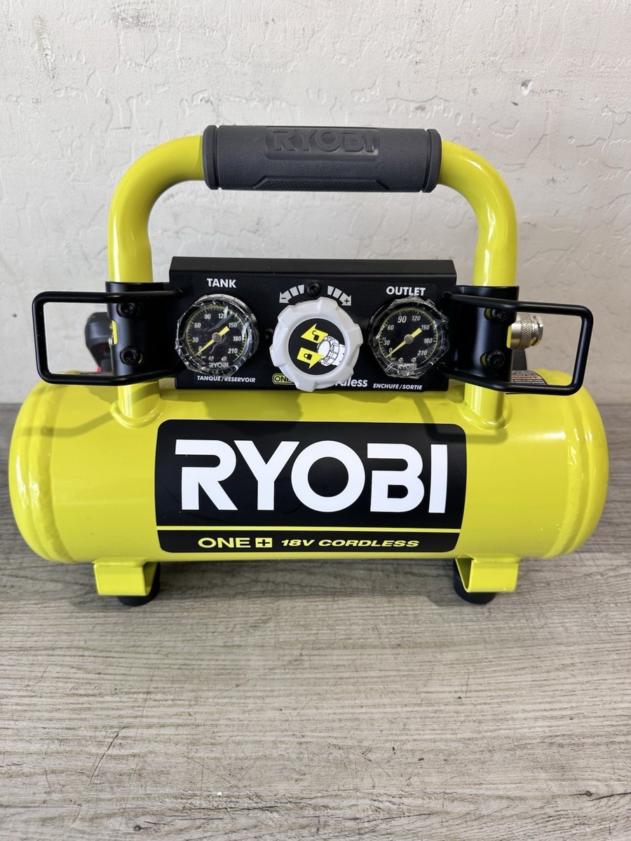 Ryobi One+ 18v Ryobi Portable Air Compressor Ryobi 18V ONE+ Power