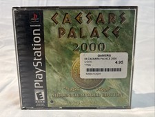 Caesars Palace 2000: Millennium Gold Edition (PlayStation 1, 2000) No manual