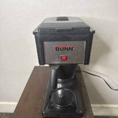 BUNN BX-B 10 Cup Coffee Maker Black and Stainless Brewer