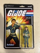 Super7 ReAction GI JOE LADY JAYE Covert Operations 3.75  Action Figure