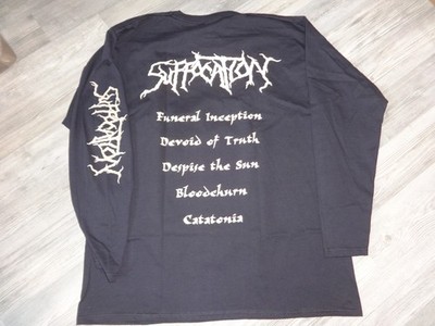 Suffocation LS Shirt Death Metal Internal Bleeding Eternal Suffering Skinless