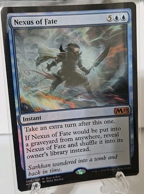 Nexus of Fate - Buy-a-Box Promo (M19) - MTG Foil Mythic #306 NM