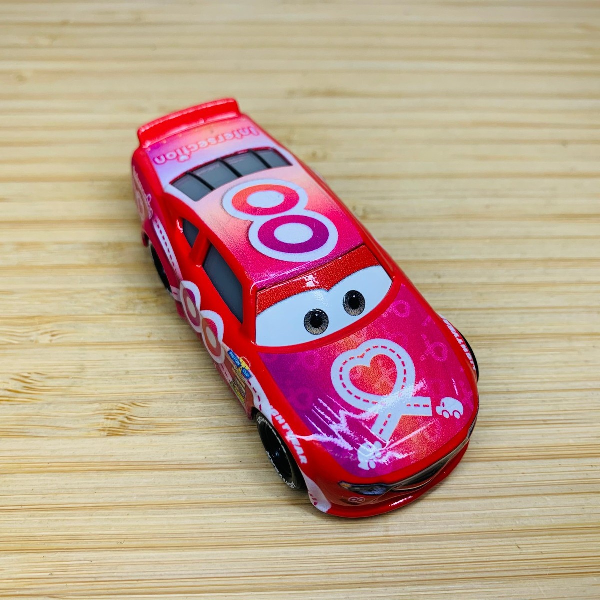 Disney Pixar Cars - Jimmy Cables Pink Intersection 00 Piston Cup