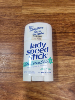 Vintage Lady Speed Stick Sensitive Skin Aloe Fresh