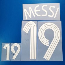 Argentina 2006 Lionel Messi Player Size Nameset Name Number ID Print SET