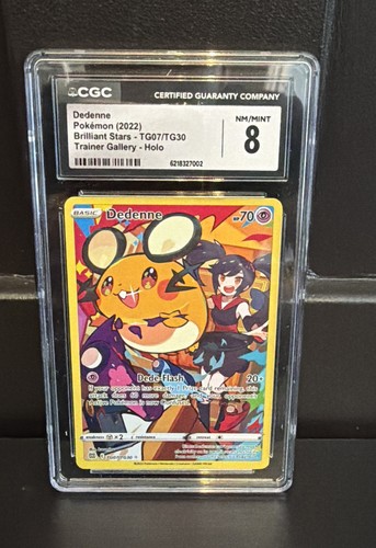 Dedenne graded CGC 8 for sale on eBay