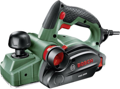 Bosch Elektrohobel PHO 2000 680W Präziser Schnitt und Woodrazor System