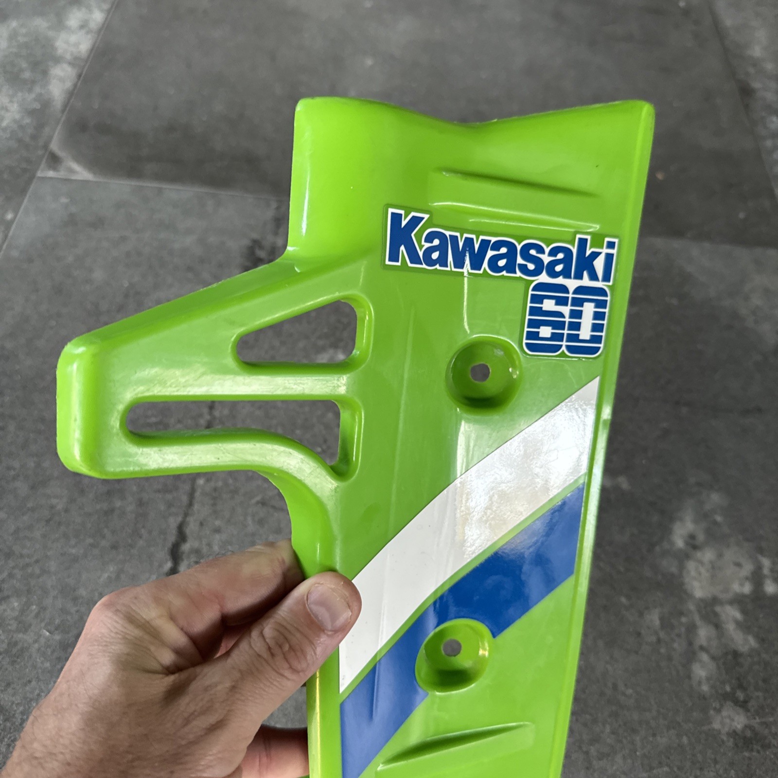 Kawasaki 1987 KX60 NOS OEM Radiator Shroud / Shroud / Vintage Mini / #49089-1056