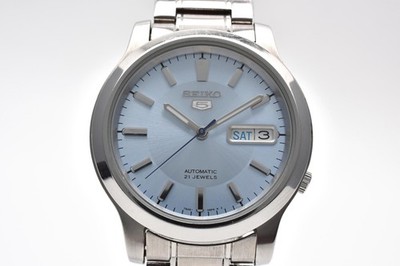 Rare! [EXC+5 /Box] SEIKO 5 Sports 7S26-02J0 SNK791 Ice Blue