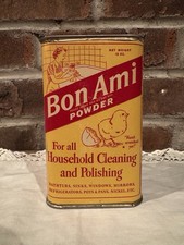 NOS  Perfect Condition Vintage 1930-40&rsquo;s Advertising Props Bon Ami  Powder 12 Oz
