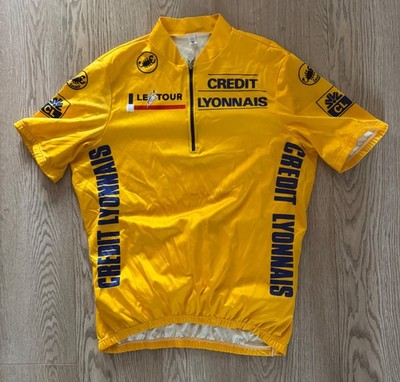Vintage Tour de France Leaders Trikot gelb Größe XXL