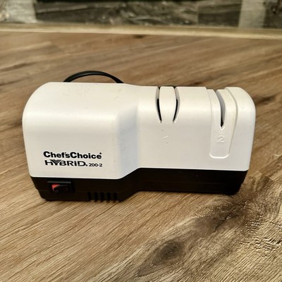 Chefs Choice Hybrid Diamond Hone Knife Sharpener (Hybrid 200-2) TESTED
