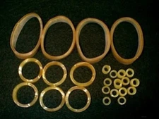 #4  24 REPAIR RUBBER BAND LOOPS  8" TO 14" & 16" INCH DOLL RUBBER BANDS