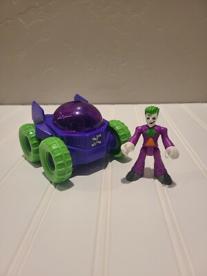 Fisher-Price Imaginext DC Super Friends Joker Car w/ Joker Figure