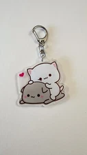 Keychain, Lovely, Dudu Bubu, Couple, Love, Gift, Present, Cute, One Side picture