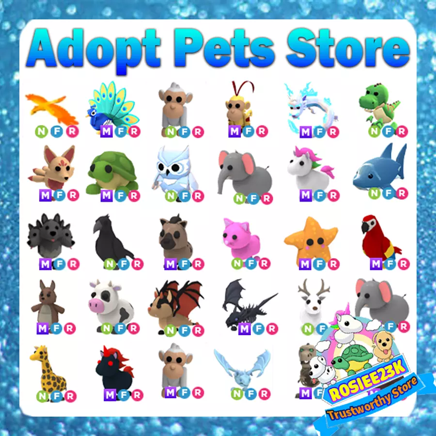 Adopt Me Legendary Pets (buy and get free pet wear of ur pick!*)