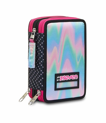 SEVEN ASTUCCIO 3 ZIP FEELING FREE COLLEZIONE SCUOLA 2021 2022 | eBay