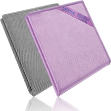 Window Cleaning Cloth (Purple) and Enviro Cloth (Grey), Basic Package Cleanin...