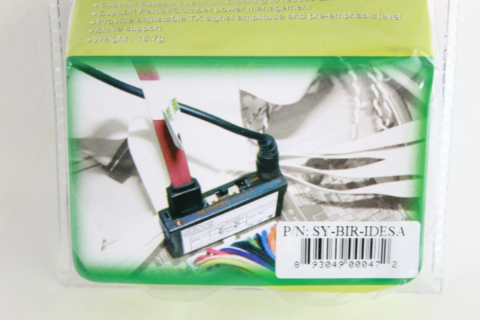 Syba SY-BIR-IDESA IDE to SATA or SATA to IDE Bi-Directional Converter NEW - Image 4 of 4