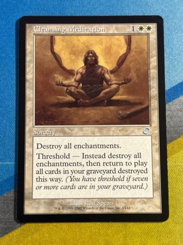 Magic the Gathering MTG Torment CLEANSING MEDITATION