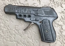 VINTAGE METAL AUTOMATIC COLT .35  ** TOY **  GUN MADE IN JAPAN (Note TOY GUN)