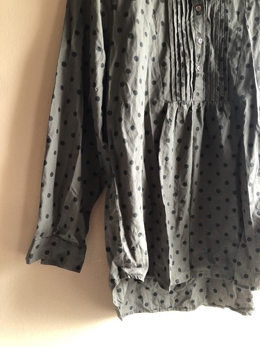 Sundance Women’s Half Button Long Sleeve Top Size L - Picture 3 of 8