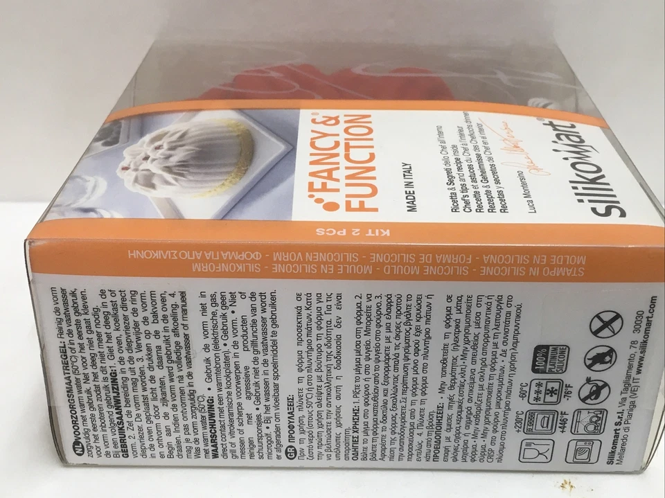 SILIKOMART FANCY & FUNCTION CHERRY 4" X 2" NOVO NA EMBALAGEM FEITA NA ITÁLIA - Imagem 4 de 4