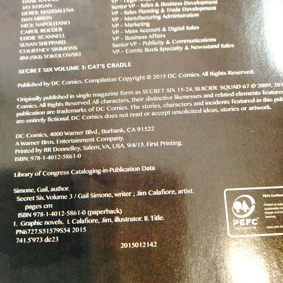 Secret Six volúmenes 3 y 4 rústica TPB/novela gráfica DC Comics 2015-2016. Foto 3 de 4