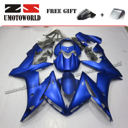 Matte Royal Blue Fairing Kit For Yamaha YZF R1 2004-2006 ABS Injection Bodywork - Picture 1 of 3