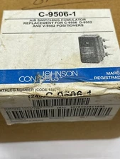 Johnson Controls C-9506-1 Air Switching Cumulator For C-9506 D9502 & V-9502