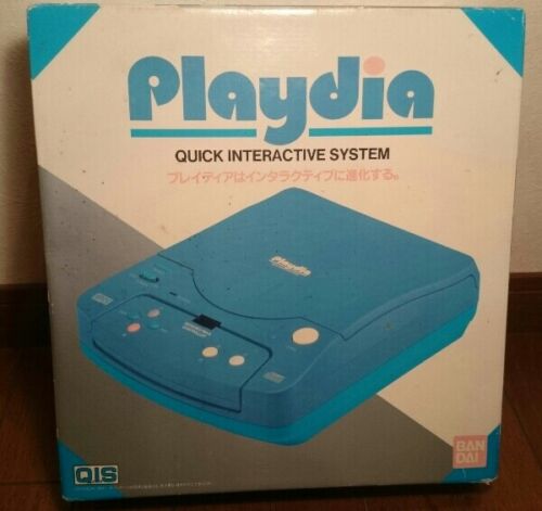 Bandai Playdia Console System BA-001 Video Game with Box Set [Unused] - Afbeelding 1 van 3