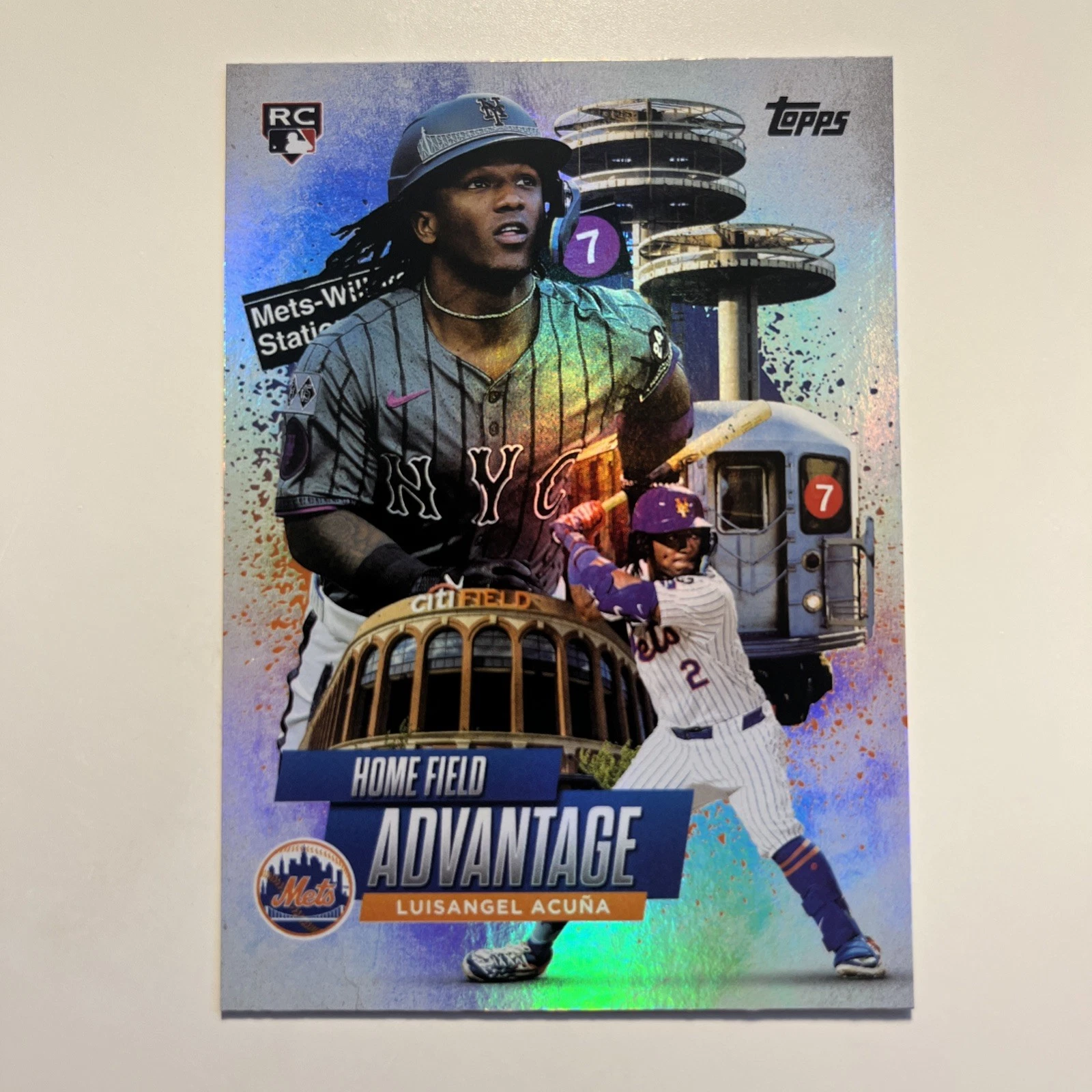 Topps series2 アクーニャ HOME FIELD ADVANTAGE Ronald Acuna Jr. 2025 Topps #HA-2 Home Field Advantage /(SSP