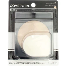 2 Pack CoverGirl Simply Powder Foundation, Classic Ivory 510, 0.41 oz