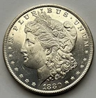 1880-S MORGAN SILVER DOLLAR-A1
