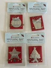 Mrs Grossman's Christmas Scrapbooking Stickers - Silver Decor - New In Package