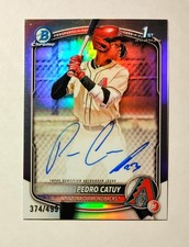 Pedro Catuy Bowman Chrome 2025 Refractor /499 Auto