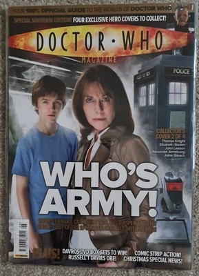 Dr Who Magazine Issue 398 Aug 2008  Elizabeth Sladen John Leeson Thomas Knight