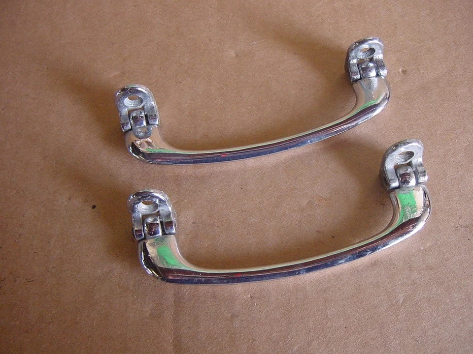 Tirador de puerta interior usado 2 en muy buen estado Triumph TR4 TR4A Austin Healey 3000 Sprite Foto 2 de 3