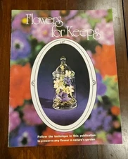 Cunningham Royal Craft Library Flowers For Keeps Booklet Flower Preserving 1973