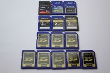 Lot of 14 PNY Optima 2GB SD Genuine Camera Memory Cards