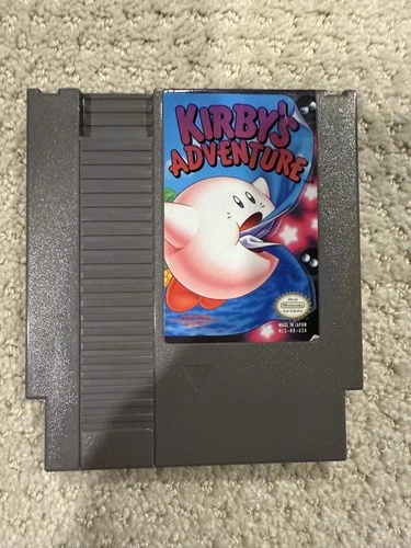 Nintendo Kirby's Adventure Nintendo NES Video Game - Tested