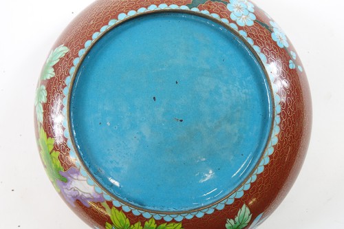 Far East Cloisonne Bowl - Picture 2 of 3