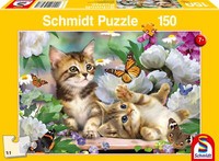 150 Teile Schmidt Spiele Kinder Puzzle Verspielte Katzenbabys 56468