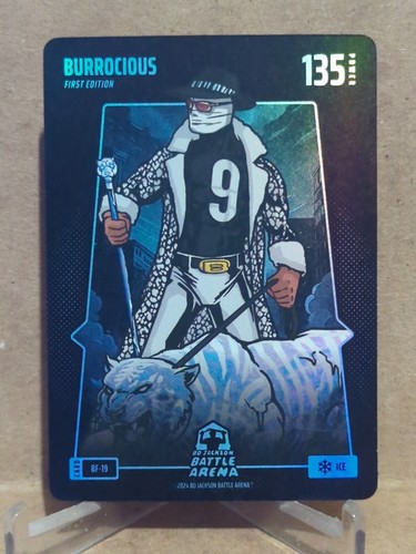 Bo Jackson Battle Arena Battlefoil Ice Burrocious #BF-19 Joe Burrow