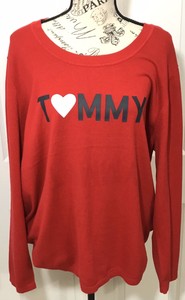 tommy hilfiger heart sweater