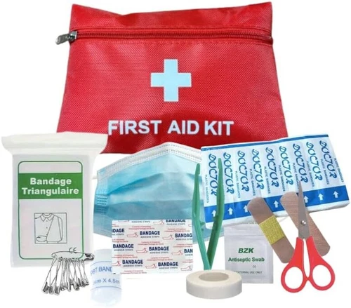 12pcs set First Aid Kit Medical Supply Set with Bandages and Scissors home use