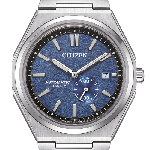 Citizen NJ0180-80L Automatik Blaues Zifferblatt Saphir Titan Edelstahl Uhr - Bild 2 von 6